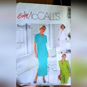 Ladies Easy McCall Woman Day Collection 4465 Sizes 26-22 Uncut W/instructions